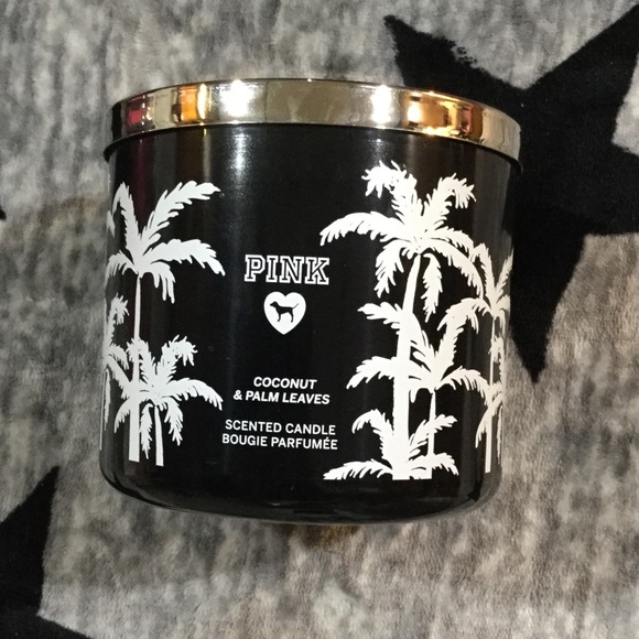 Victoria/'s Secret PINK Coconut /& Palm Leaves Scented candle
